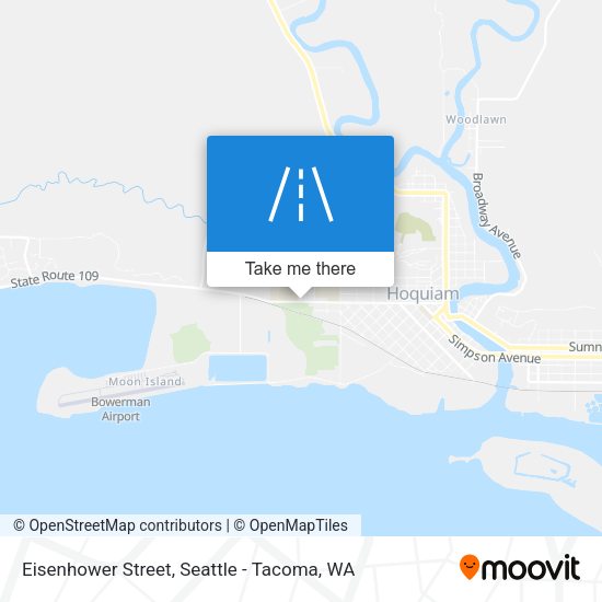 Eisenhower Street map