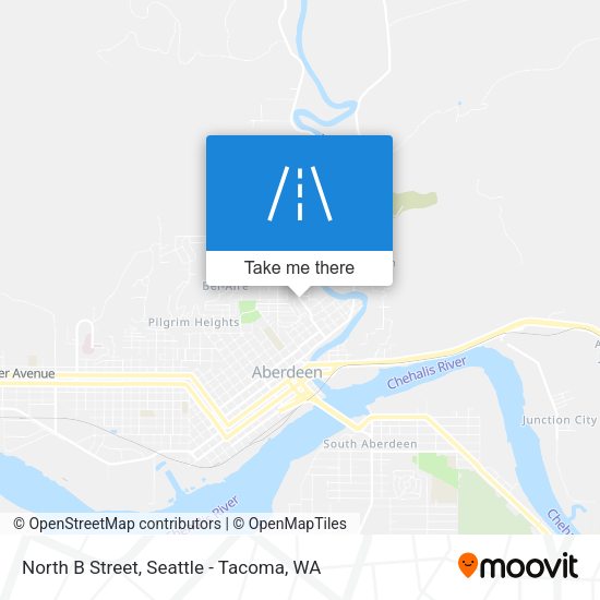 North B Street map