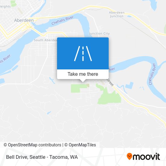 Bell Drive map