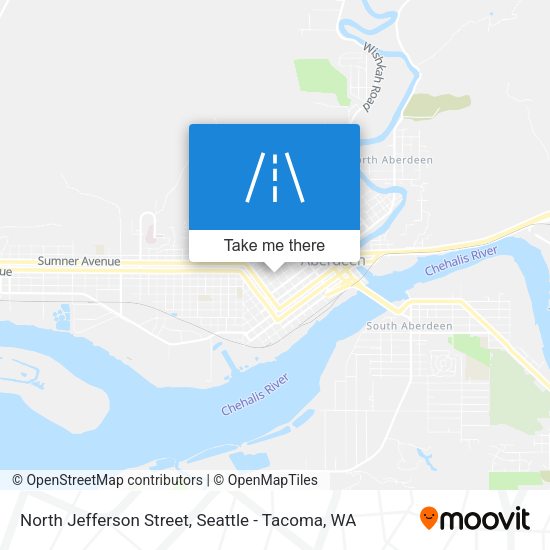 North Jefferson Street map