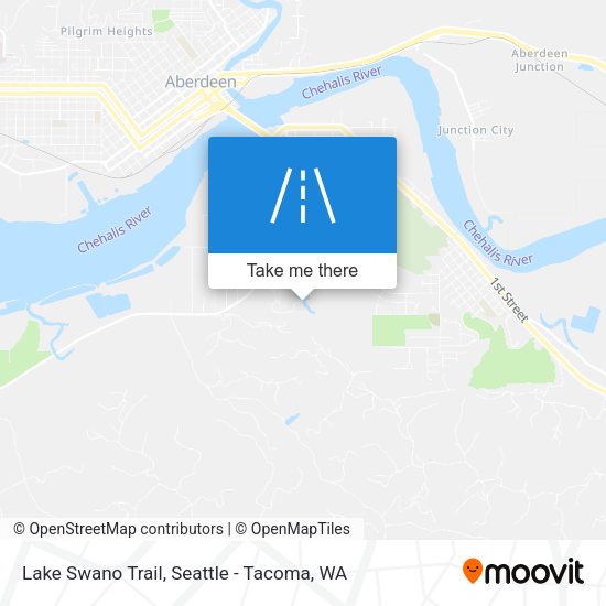 Lake Swano Trail map