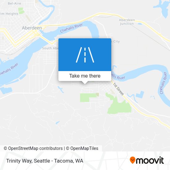 Trinity Way map