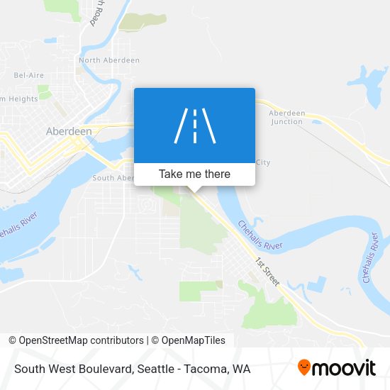 South West Boulevard map