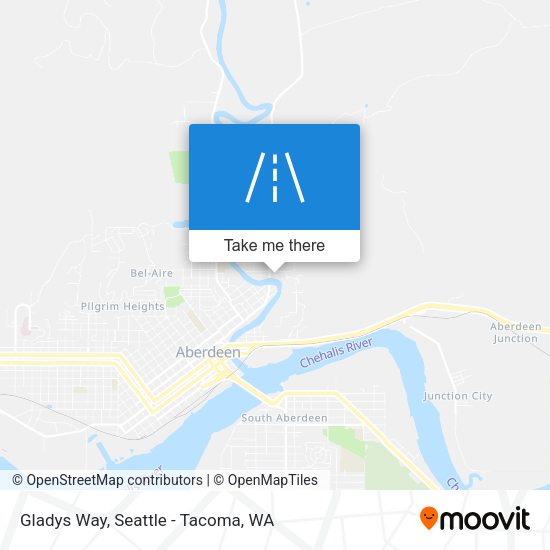 Gladys Way map