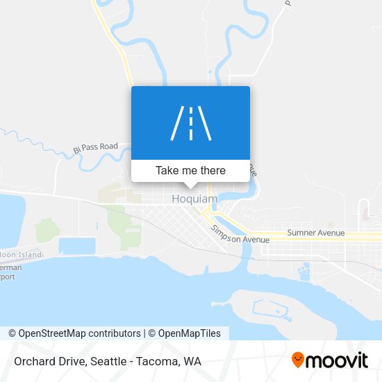 Orchard Drive map