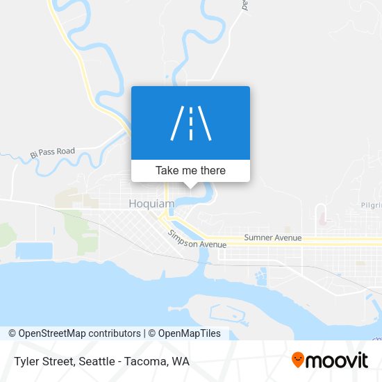 Tyler Street map