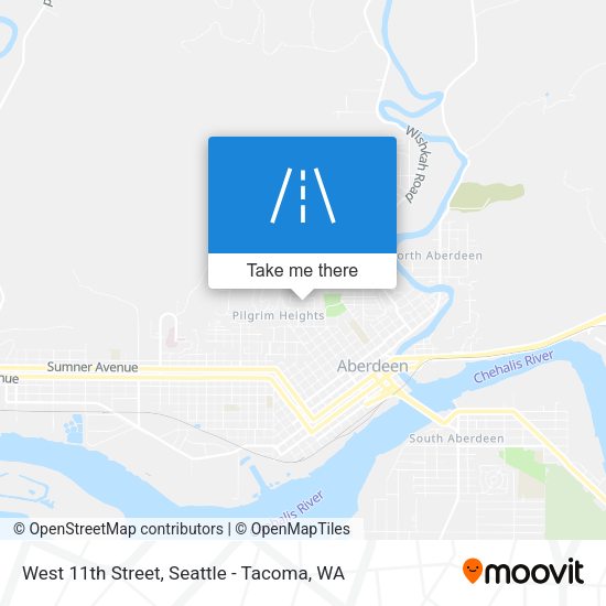 Mapa de West 11th Street