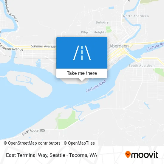 East Terminal Way map
