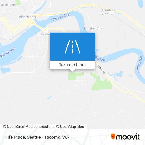 Fife Place map