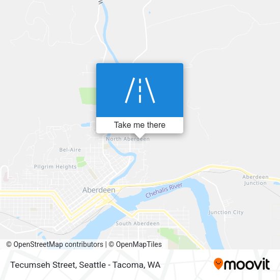Tecumseh Street map