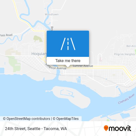 Mapa de 24th Street