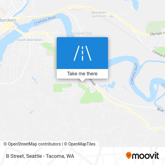 B Street map