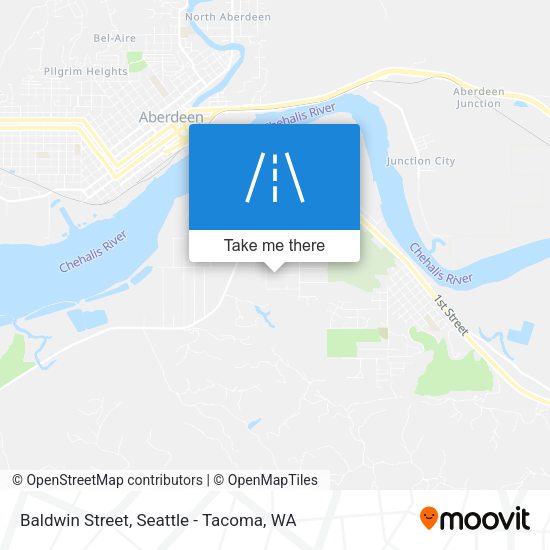 Baldwin Street map