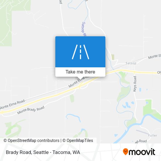 Brady Road map