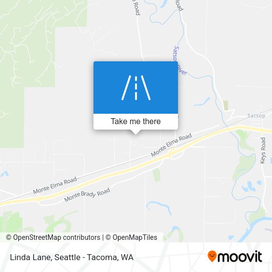 Linda Lane map