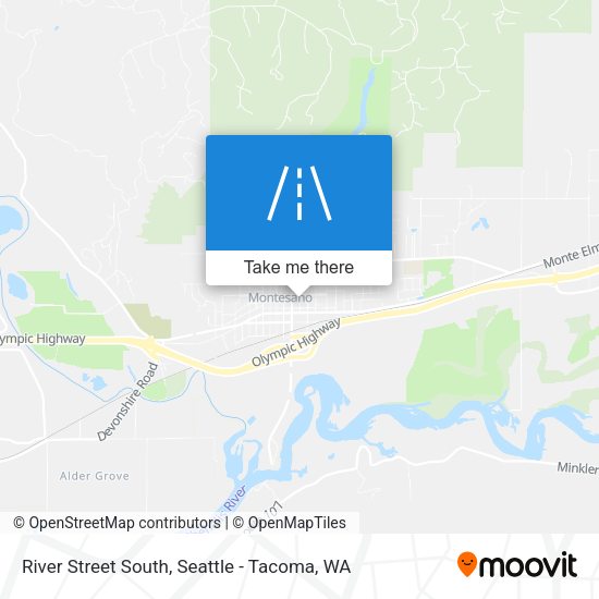 River Street South map