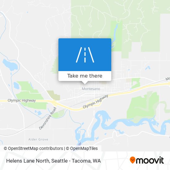 Helens Lane North map