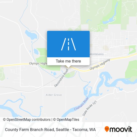 Mapa de County Farm Branch Road