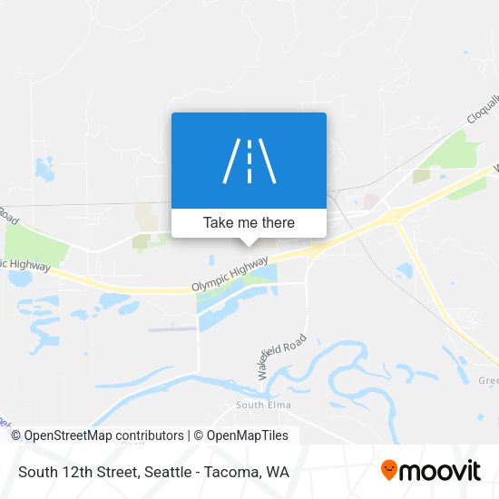 Mapa de South 12th Street