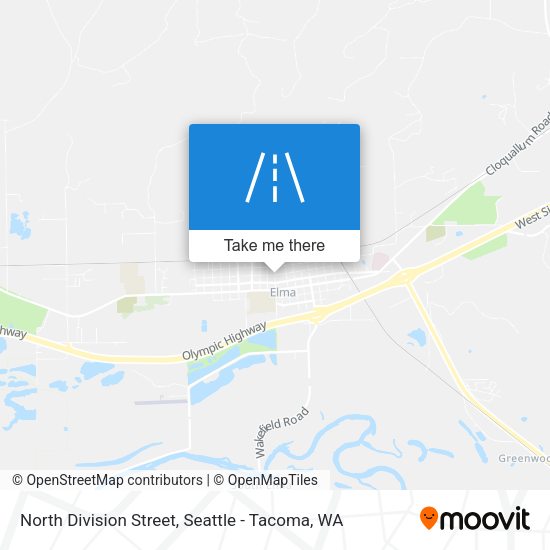 North Division Street map