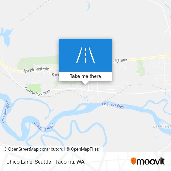 Chico Lane map