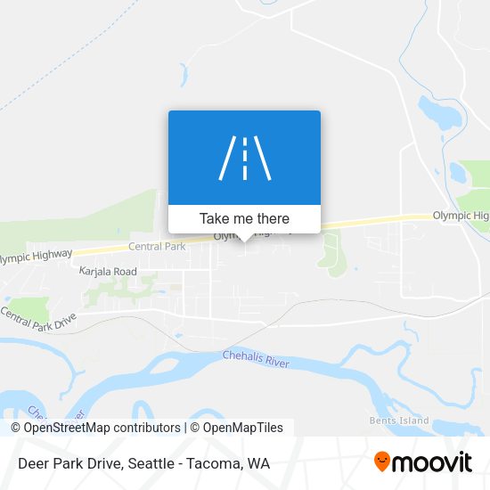 Deer Park Drive map