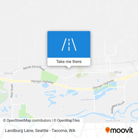 Mapa de Landburg Lane