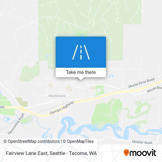 Mapa de Fairview Lane East