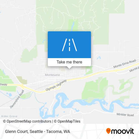 Mapa de Glenn Court