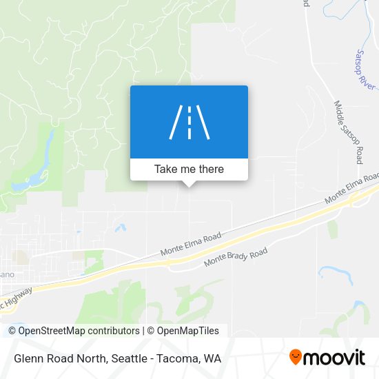 Glenn Road North map