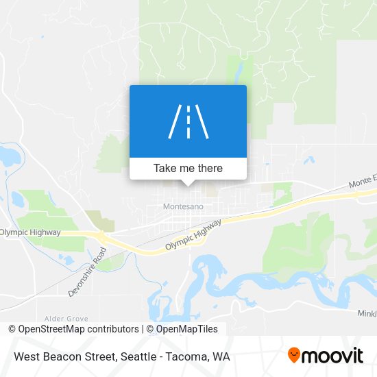 Mapa de West Beacon Street