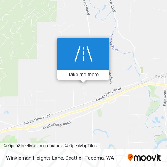 Mapa de Winkleman Heights Lane