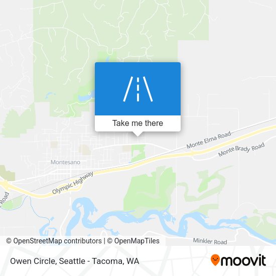 Owen Circle map