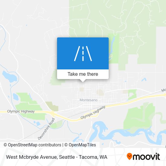 Mapa de West Mcbryde Avenue