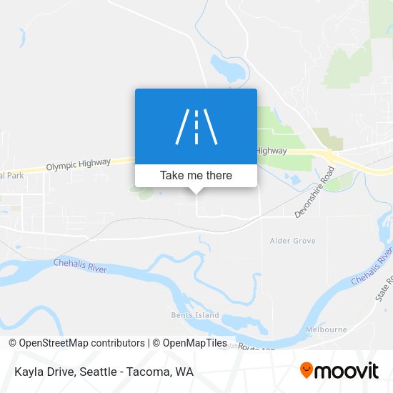 Mapa de Kayla Drive