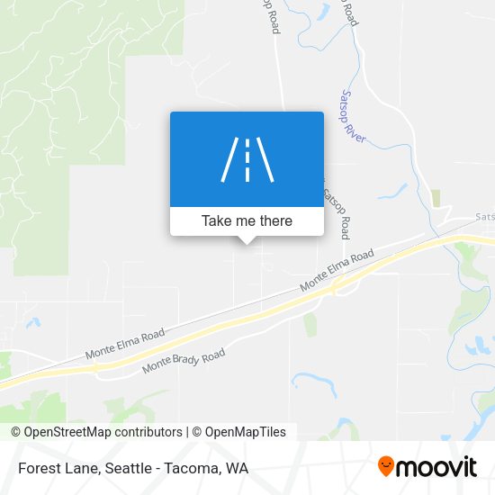 Forest Lane map