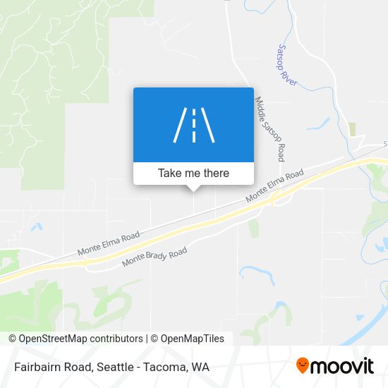 Mapa de Fairbairn Road