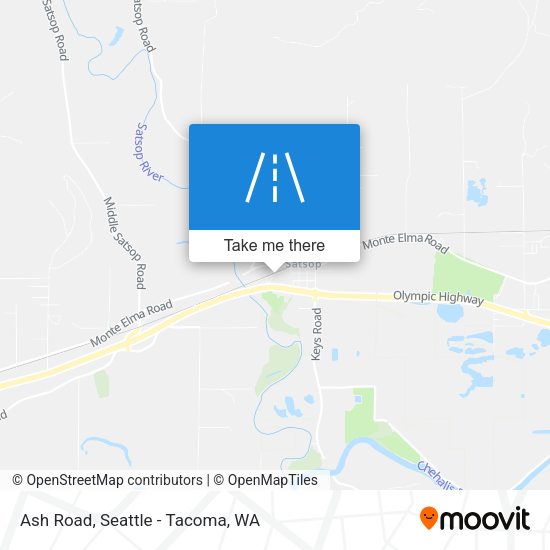 Ash Road map