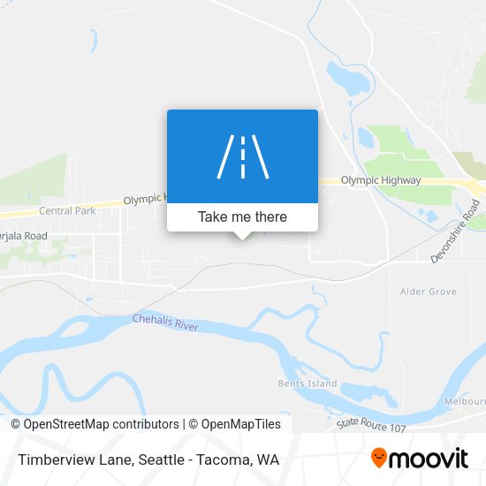 Timberview Lane map