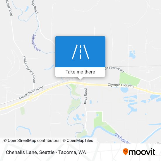 Mapa de Chehalis Lane