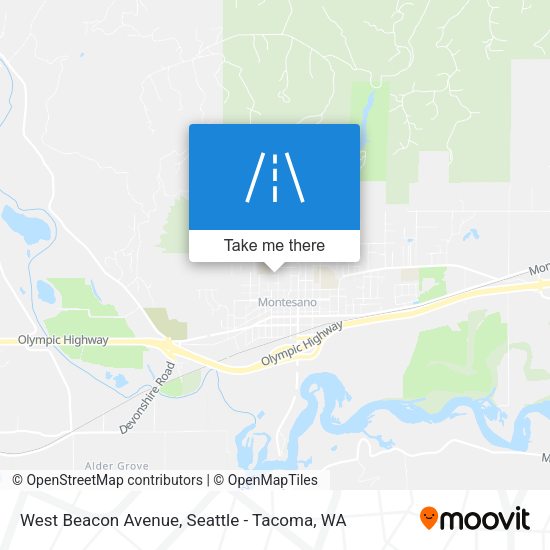 Mapa de West Beacon Avenue