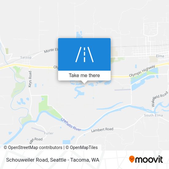 Schouweiler Road map