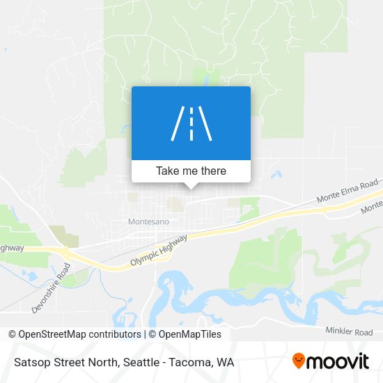 Mapa de Satsop Street North