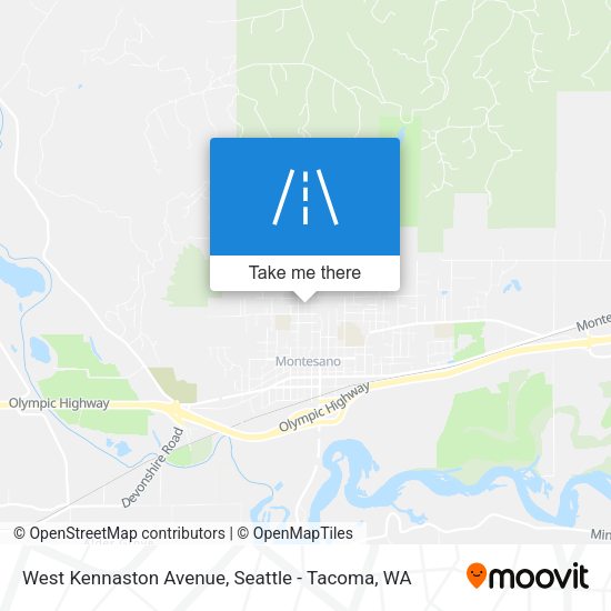 West Kennaston Avenue map