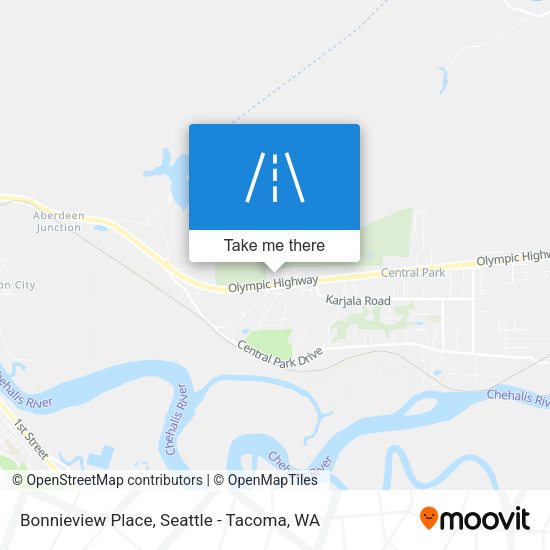 Bonnieview Place map
