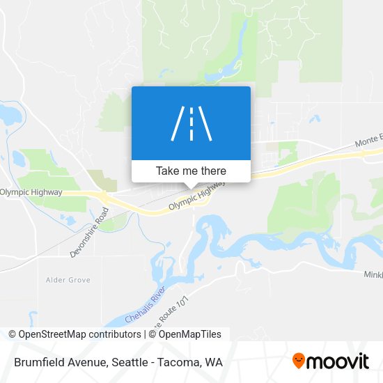Brumfield Avenue map