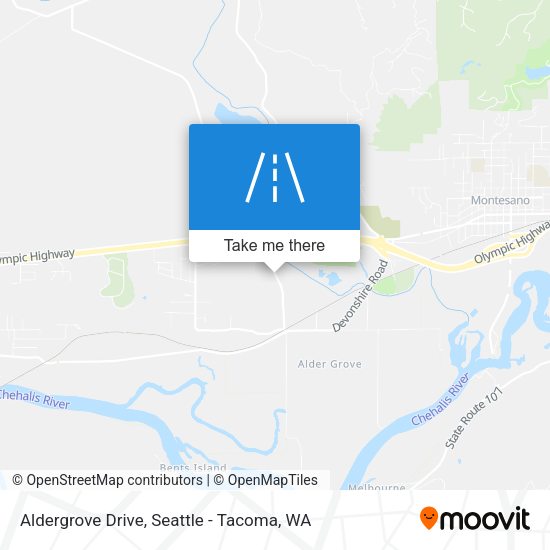 Aldergrove Drive map