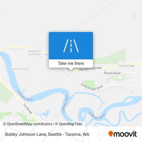 Bobby Johnson Lane map