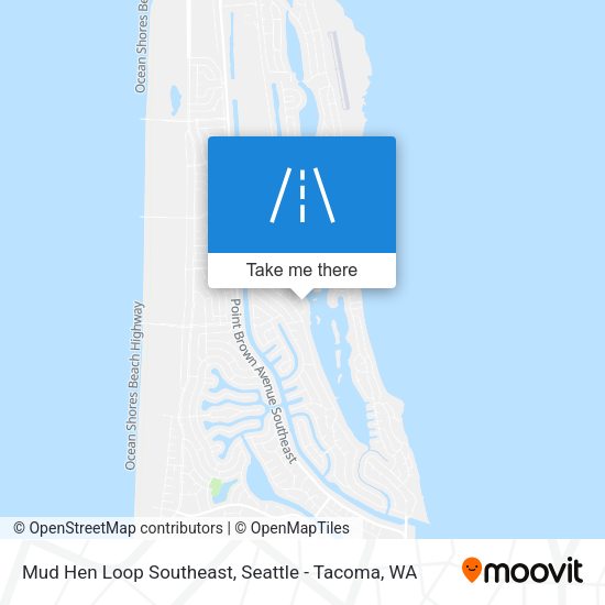 Mud Hen Loop Southeast map
