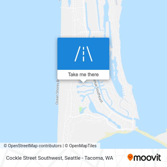 Cockle Street Southwest map
